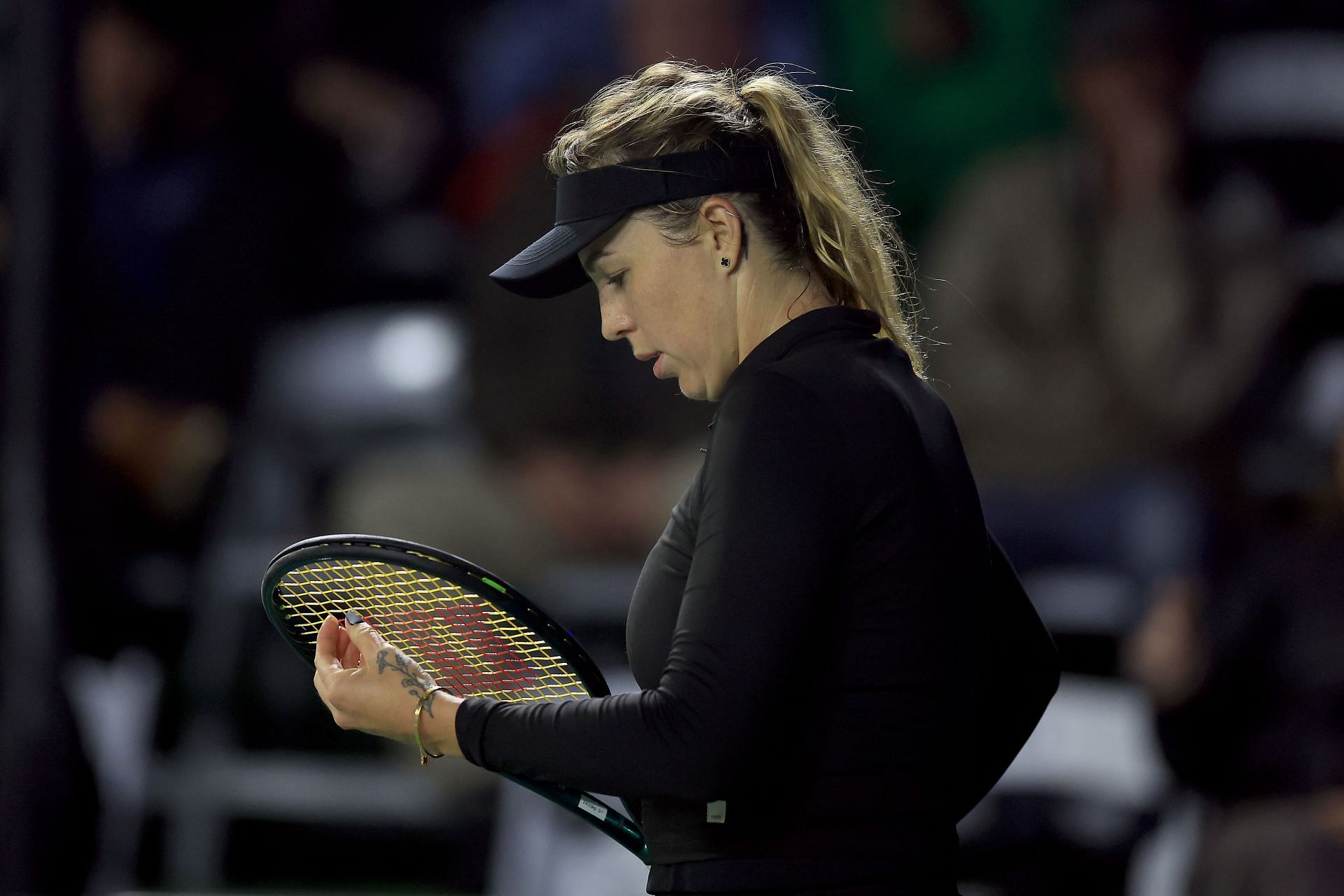 Anastasia Pavlyuchenkova at the WTA 500 San Diego Open 2024